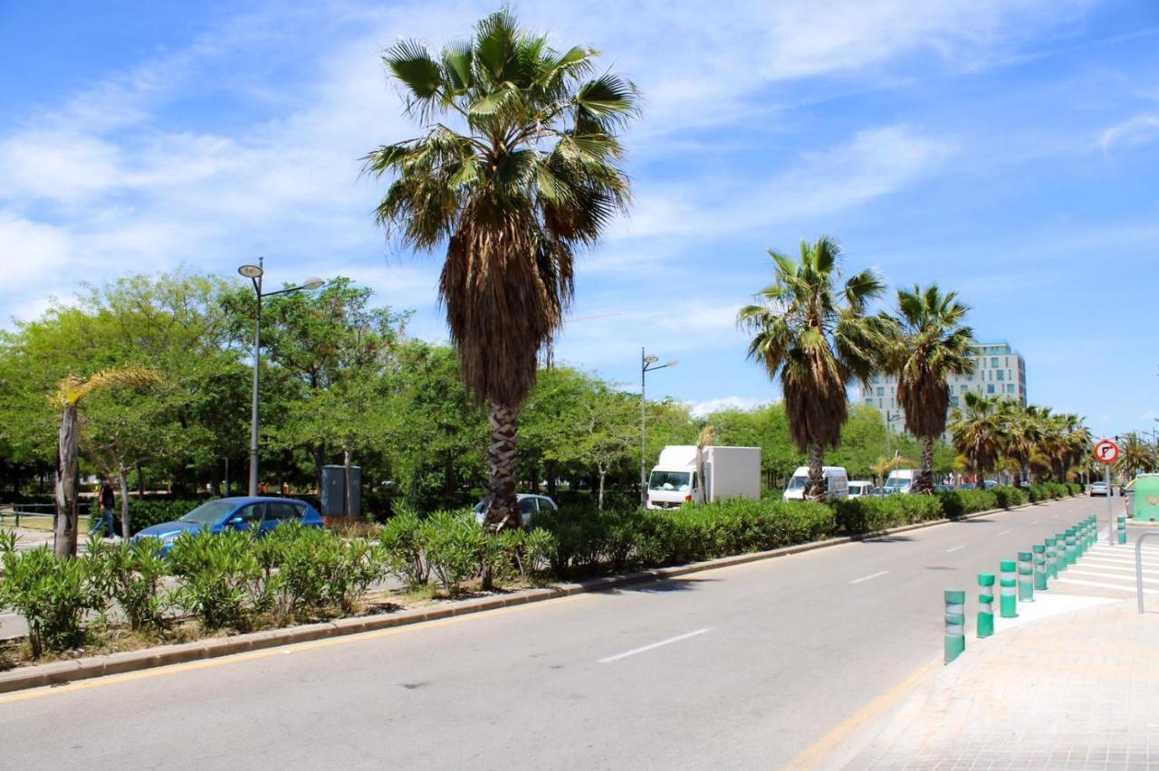 Apartamento Privado Próximo a Playa y Ciencias Valência Exterior foto